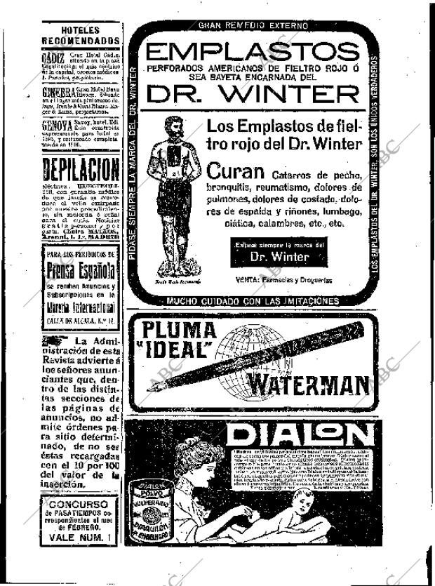 BLANCO Y NEGRO MADRID 02-02-1913 página 6