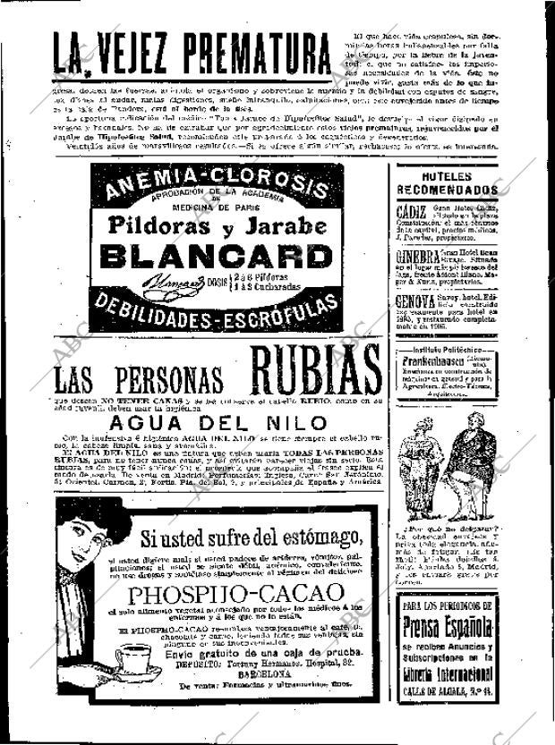 BLANCO Y NEGRO MADRID 09-02-1913 página 6