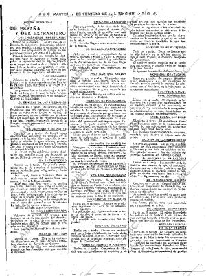 ABC MADRID 11-02-1913 página 15