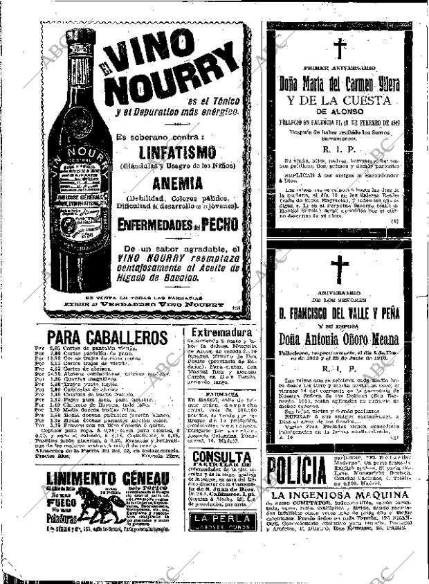 ABC MADRID 12-02-1913 página 4