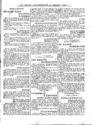 ABC MADRID 15-02-1913 página 15