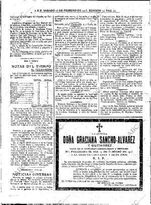 ABC MADRID 15-02-1913 página 20