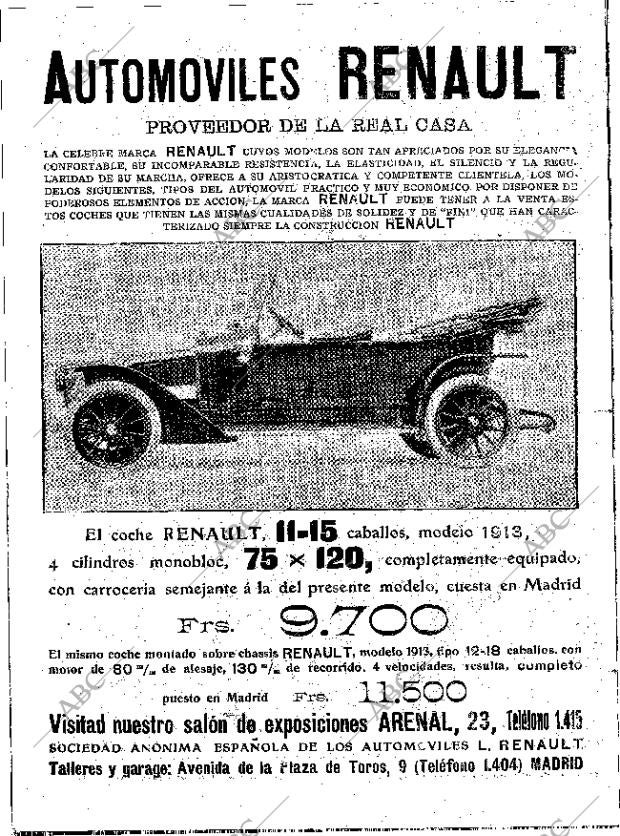 ABC MADRID 15-02-1913 página 4