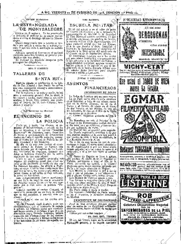 ABC MADRID 21-02-1913 página 10