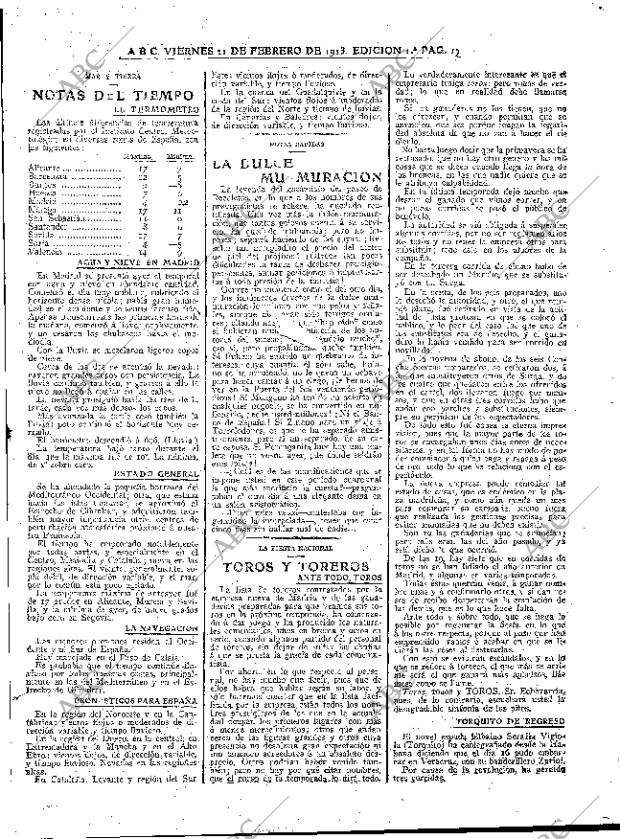 ABC MADRID 21-02-1913 página 17