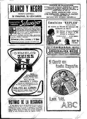 BLANCO Y NEGRO MADRID 23-02-1913 página 2