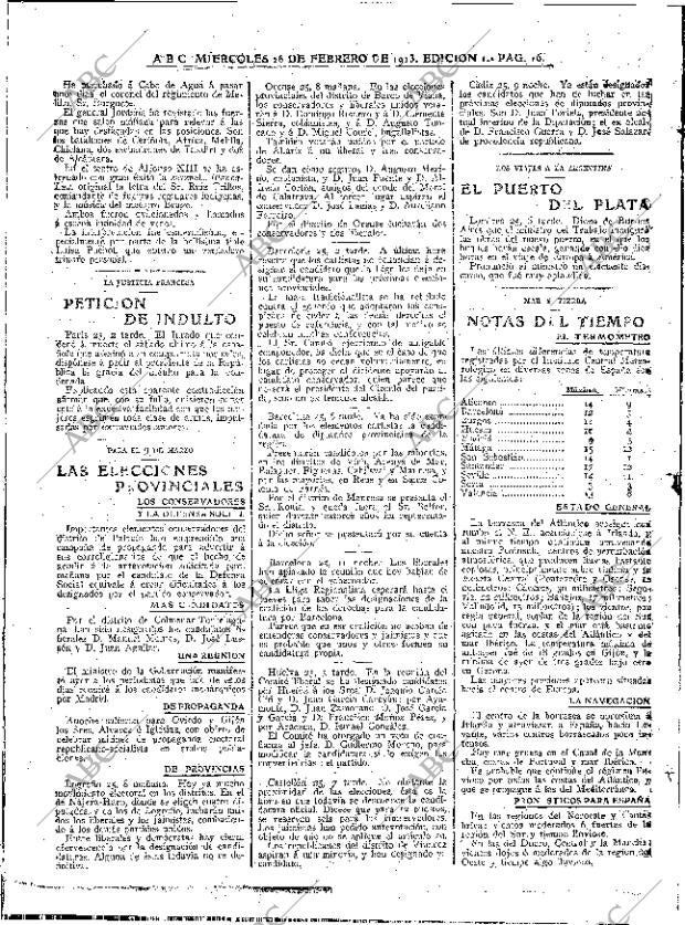 ABC MADRID 26-02-1913 página 14