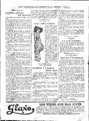 ABC MADRID 26-02-1913 página 20
