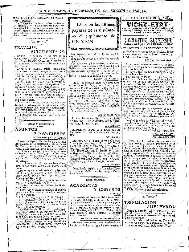 ABC MADRID 02-03-1913 página 10