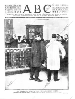 ABC MADRID 10-03-1913 página 1