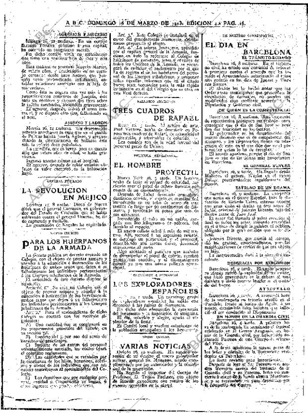 ABC MADRID 16-03-1913 página 16