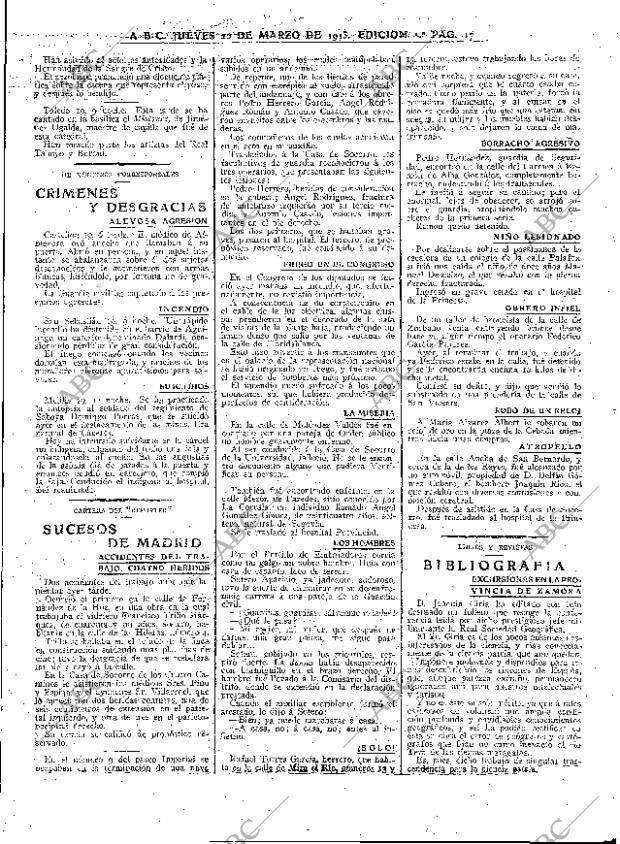 ABC MADRID 20-03-1913 página 17