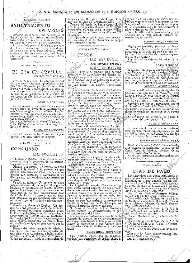ABC MADRID 29-03-1913 página 19
