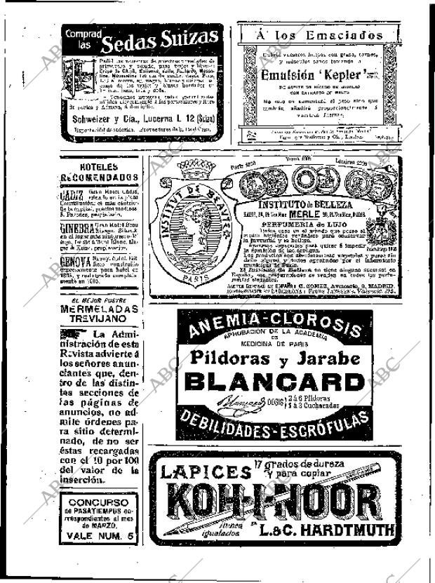 BLANCO Y NEGRO MADRID 30-03-1913 página 4