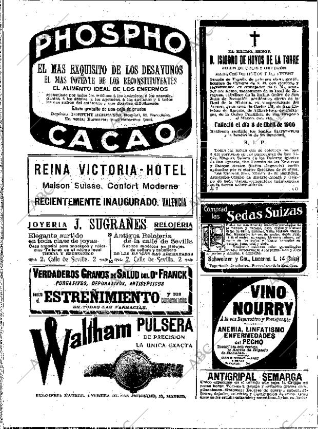 ABC MADRID 07-04-1913 página 4