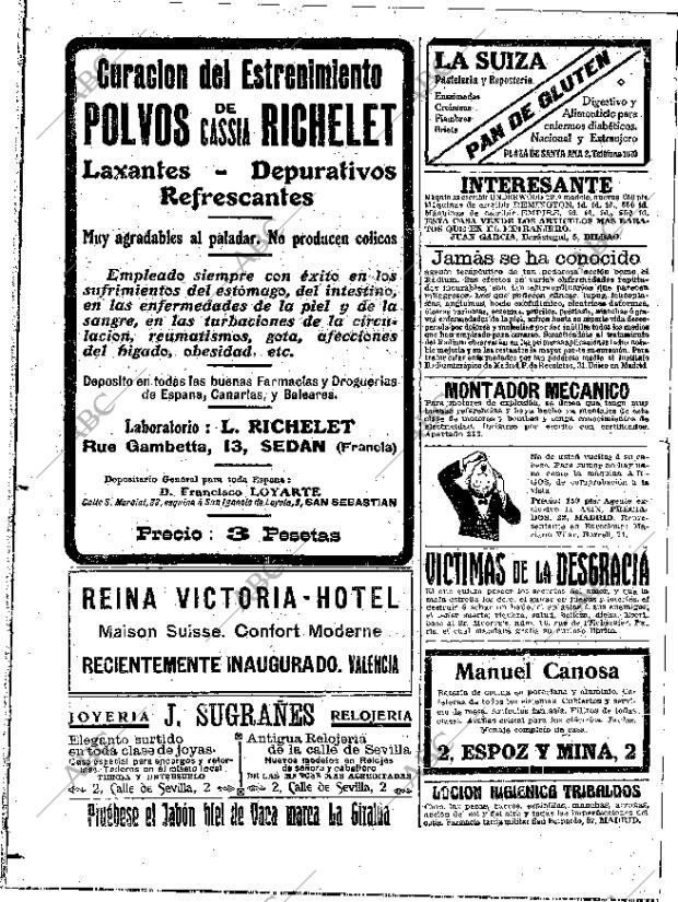 ABC MADRID 15-04-1913 página 4