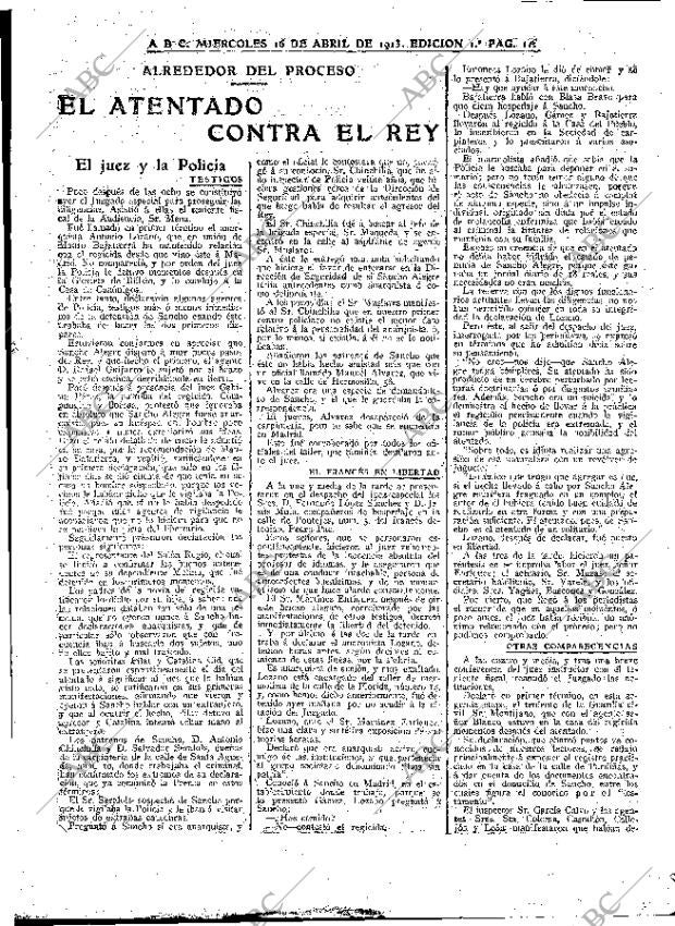 ABC MADRID 16-04-1913 página 11