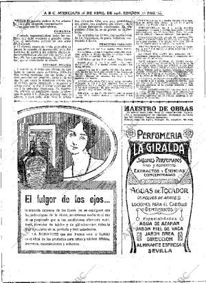 ABC MADRID 16-04-1913 página 20