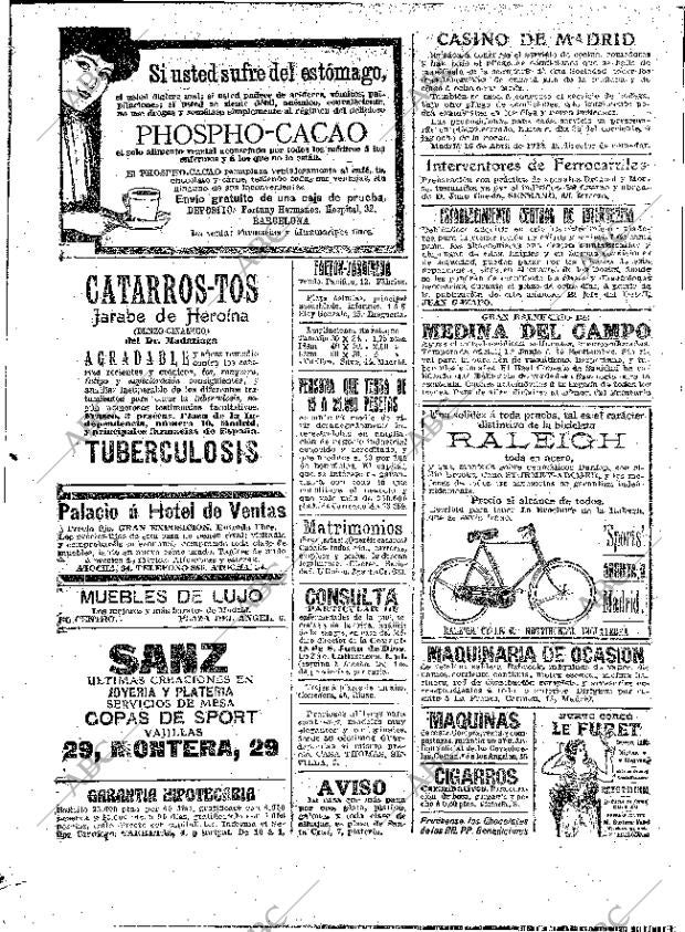 ABC MADRID 16-04-1913 página 24