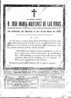 ABC MADRID 16-04-1913 página 25