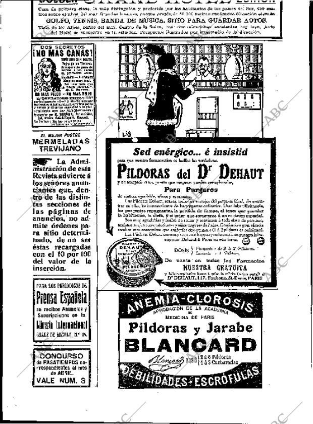 BLANCO Y NEGRO MADRID 20-04-1913 página 8