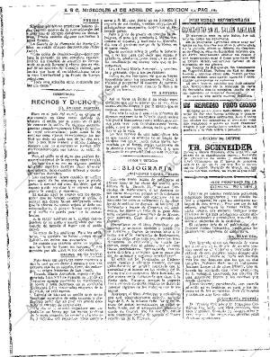 ABC MADRID 23-04-1913 página 10