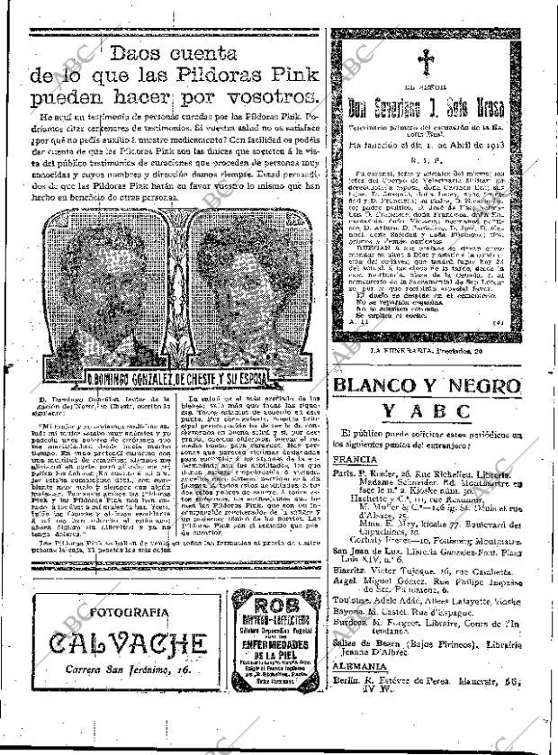 ABC MADRID 23-04-1913 página 21