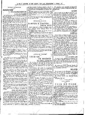 ABC MADRID 28-04-1913 página 15