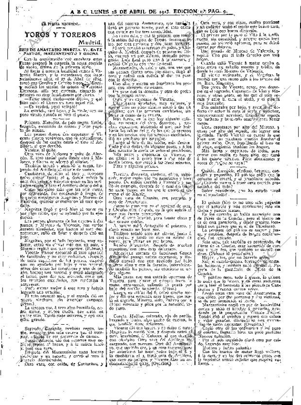 ABC MADRID 28-04-1913 página 9