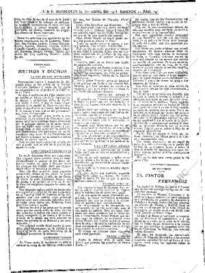 ABC MADRID 30-04-1913 página 14