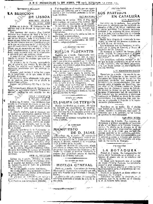 ABC MADRID 30-04-1913 página 15