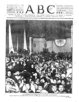 ABC MADRID 01-05-1913 página 1