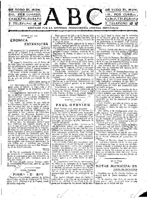 ABC MADRID 01-05-1913 página 5