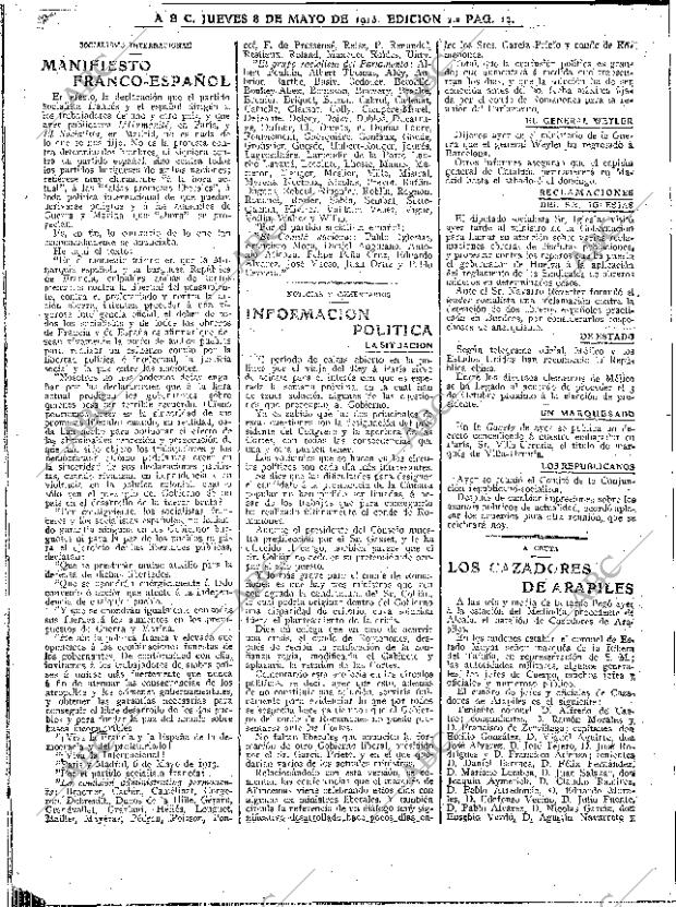 ABC MADRID 08-05-1913 página 12