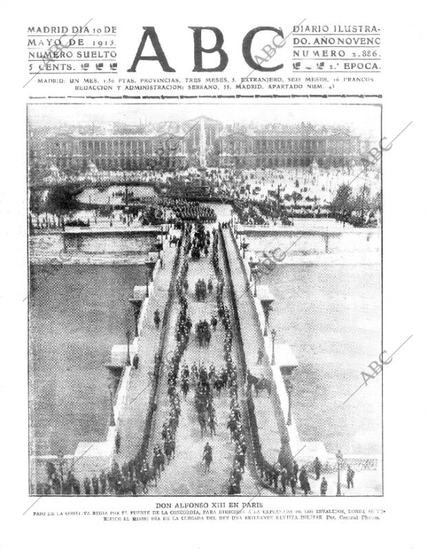 ABC MADRID 10-05-1913 página 1
