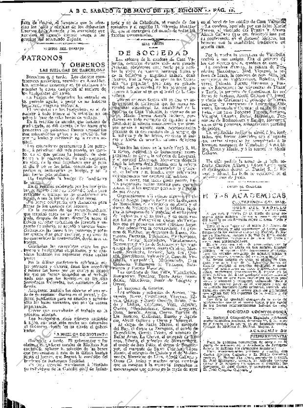 ABC MADRID 10-05-1913 página 12