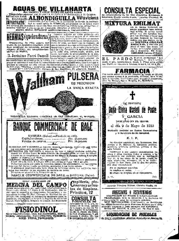 ABC MADRID 10-05-1913 página 19
