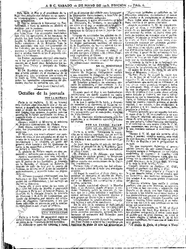 ABC MADRID 10-05-1913 página 6