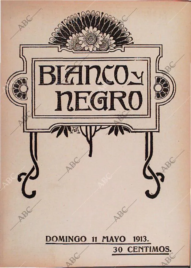 BLANCO Y NEGRO MADRID 11-05-1913 página 1