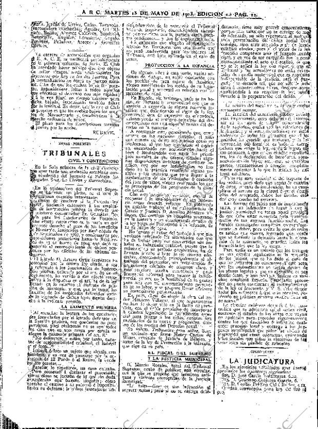 ABC MADRID 13-05-1913 página 12