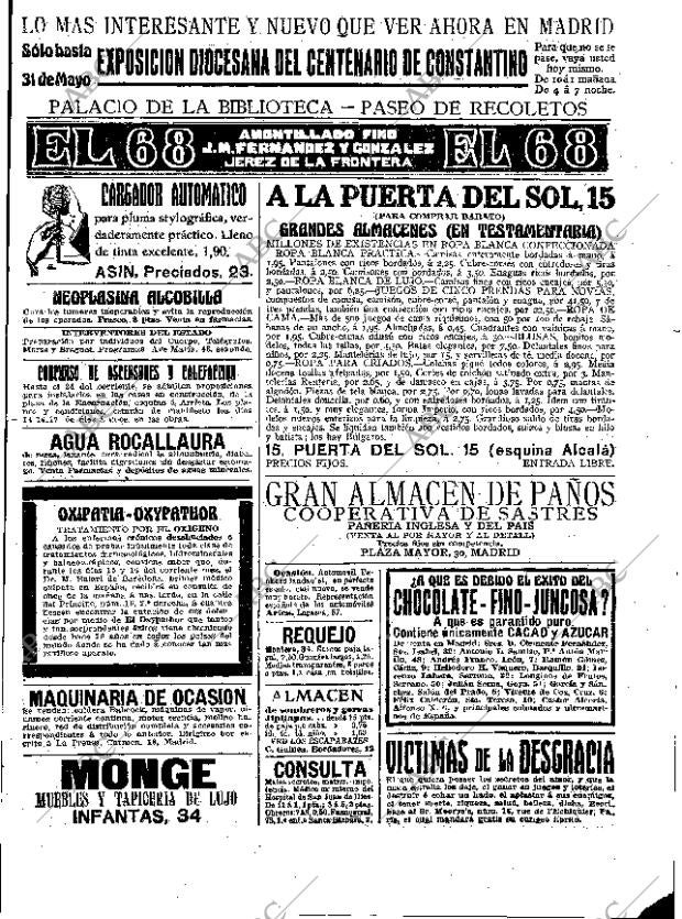 ABC MADRID 13-05-1913 página 23