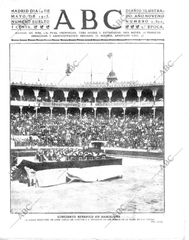 ABC MADRID 14-05-1913 página 1