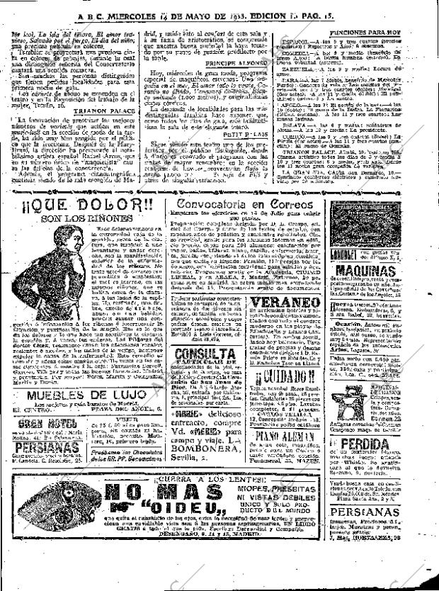 ABC MADRID 14-05-1913 página 15