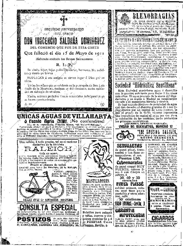 ABC MADRID 14-05-1913 página 20