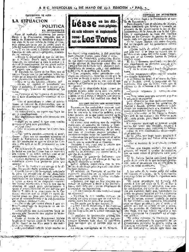 ABC MADRID 14-05-1913 página 7