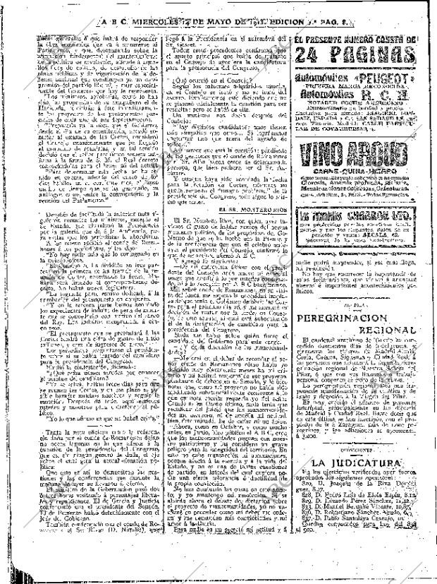 ABC MADRID 14-05-1913 página 8