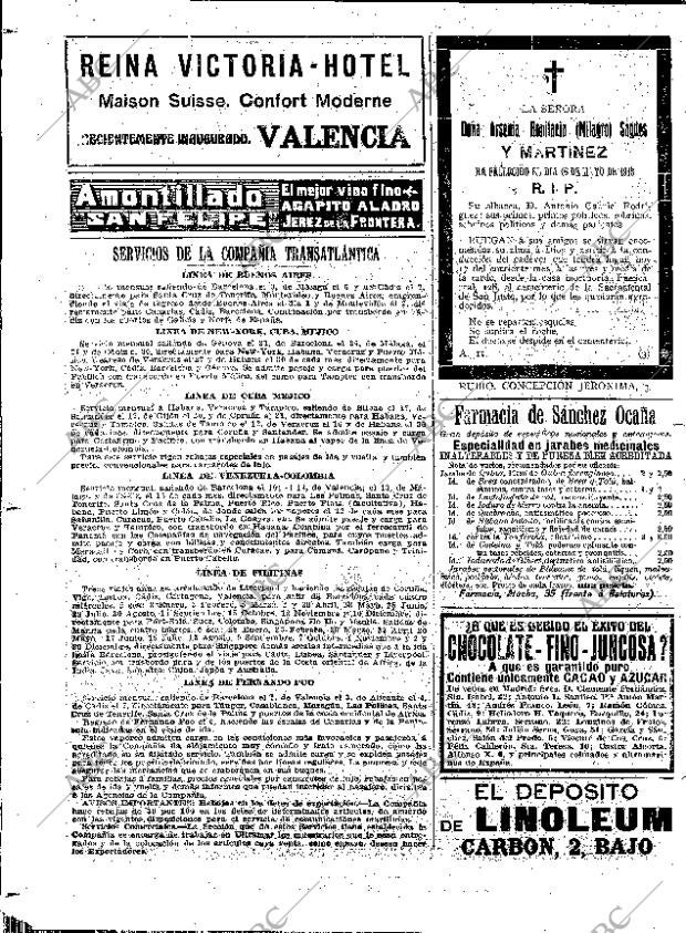 ABC MADRID 17-05-1913 página 4