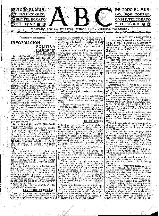 ABC MADRID 17-05-1913 página 5
