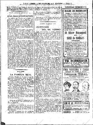 ABC MADRID 19-05-1913 página 6