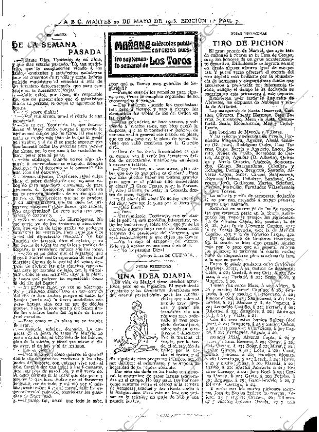 ABC MADRID 20-05-1913 página 7